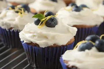 Lemon Blueberry Cupcakes
