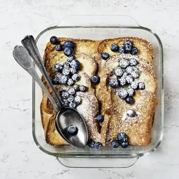 blueberries french toast