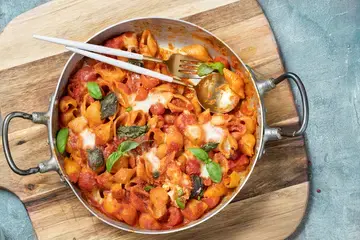 Chicken Mozzarella Pasta