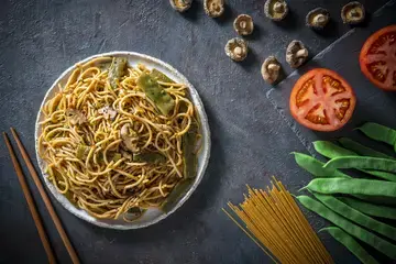 no oil noodles
