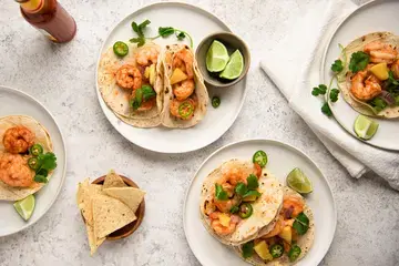 cream cheese salsa with shrimp