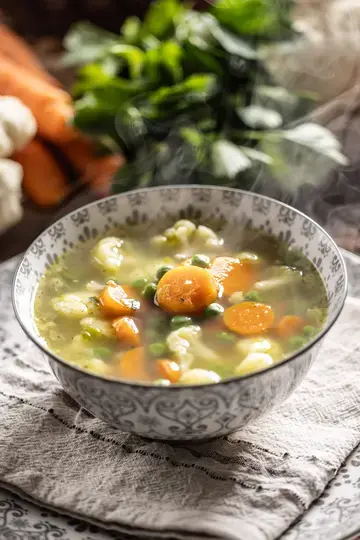 chicken and vegetable soup
