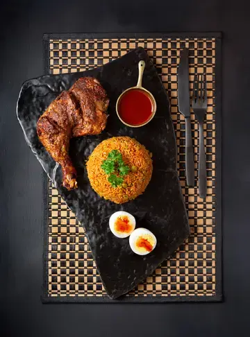 Barbecue Chicken and Rice