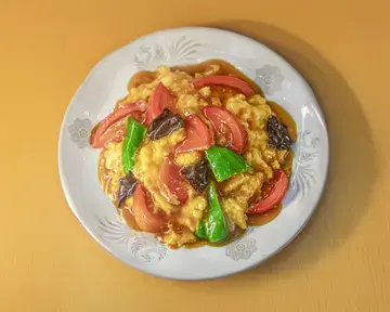 Chinese tomato and egg stir fry
