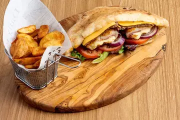 Chicken Cordon Bleu Sandwich