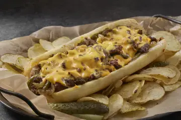 Chicken Cheese Steak Sandwiches