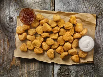 Oven-Baked Chicken Popcorn