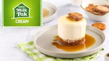 No Bake mini biscoff cake
