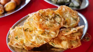 noodle fritters