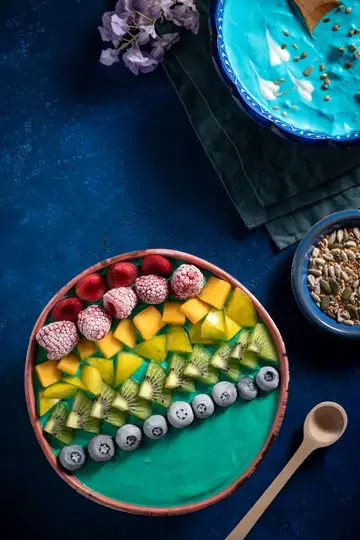 Rainbow yogurt bowl