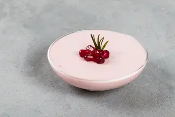 fruit gelatine whip