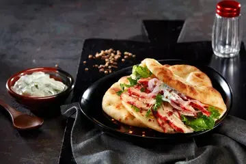 Chicken Tikka Naanwich