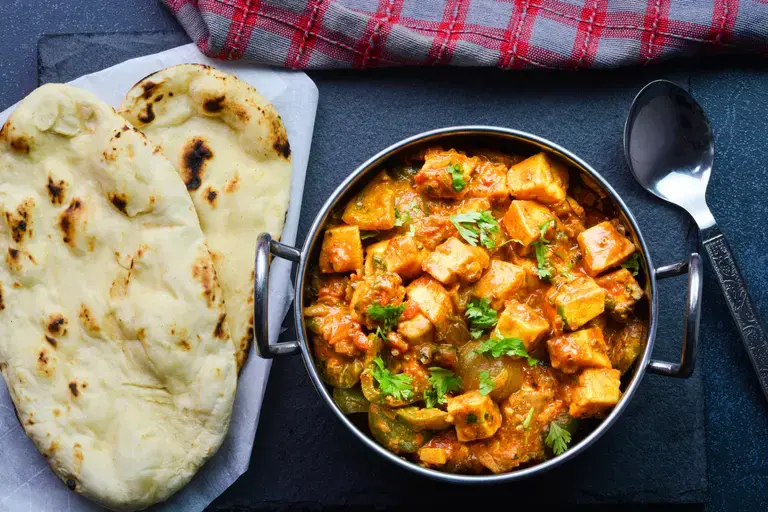 Spiced Cottage Cheese Dish