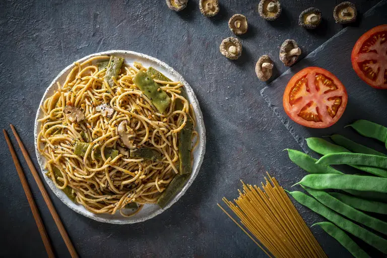 no oil noodles