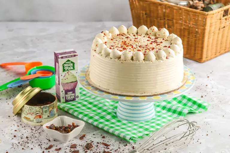 Coffee Crunch Cake