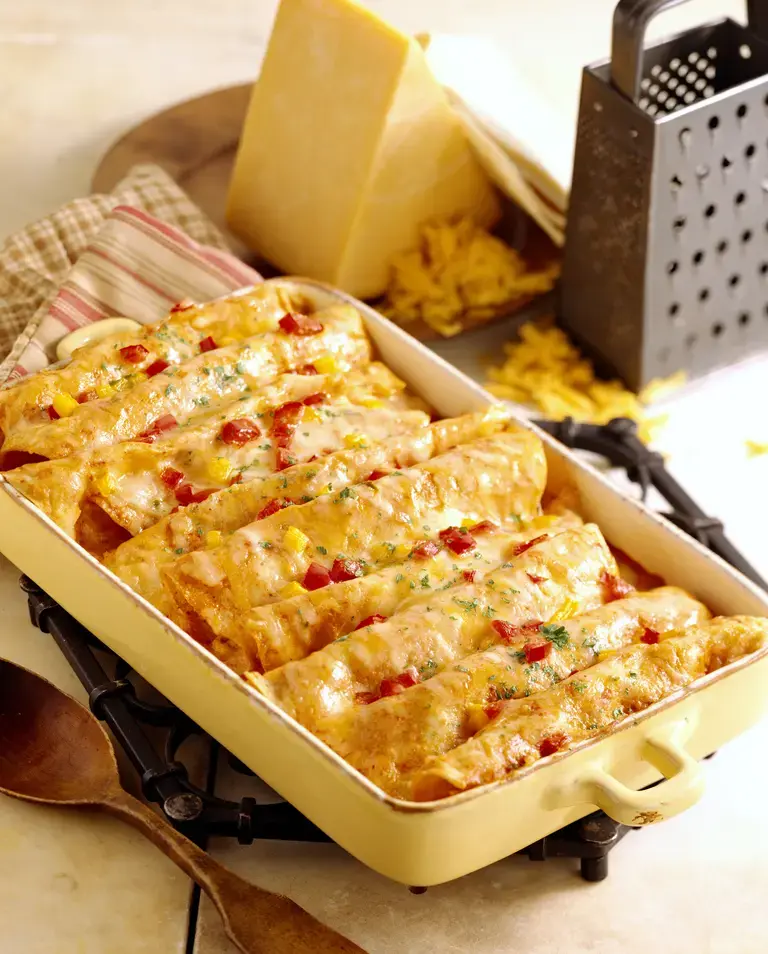 Mexican Chicken Tortilla Casserole