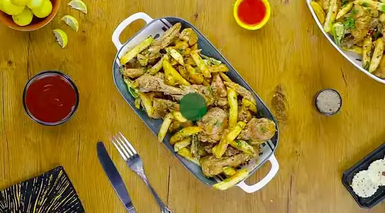 Chicken and Chips