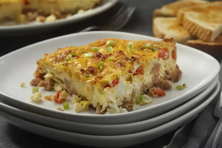Omelet quiche