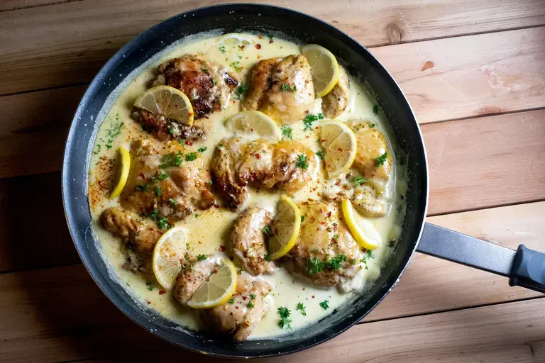 creamy lemon chicken