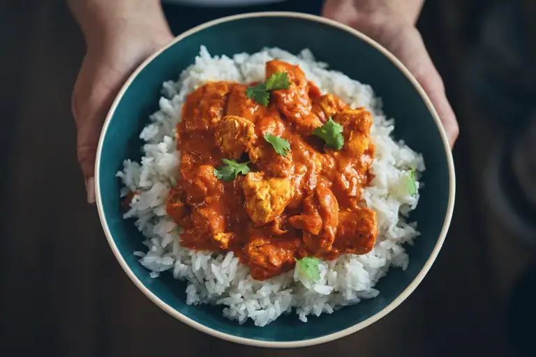 butter chicken biryani