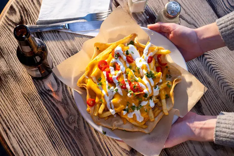 Loaded Pizza Fries