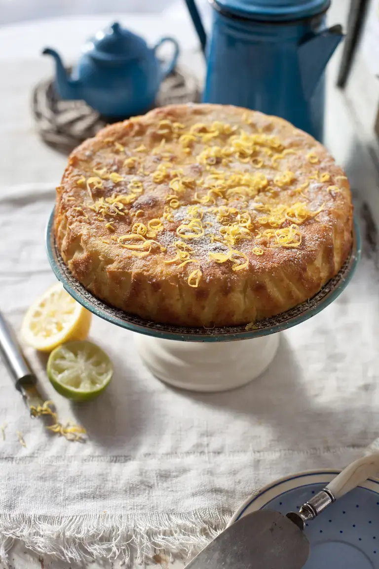 citrus and nut cake