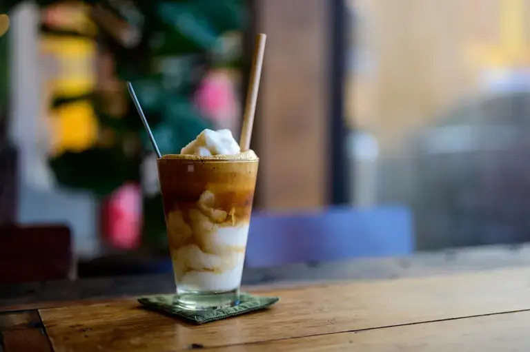 instant coconut latte