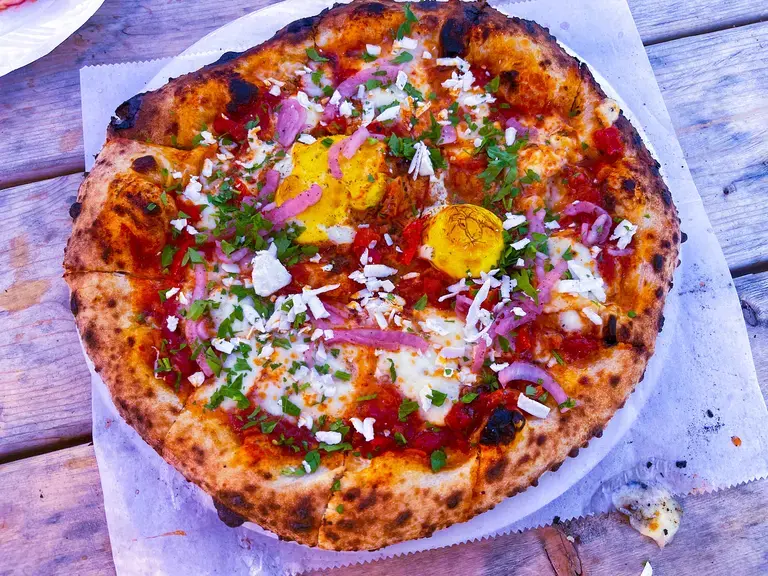 shakshooka pizza