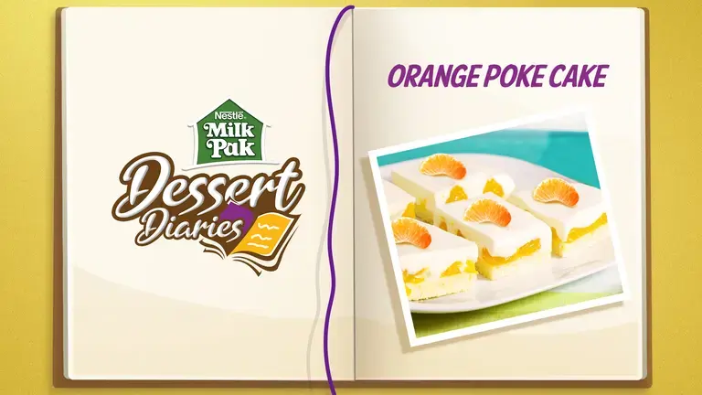 orange poke cake