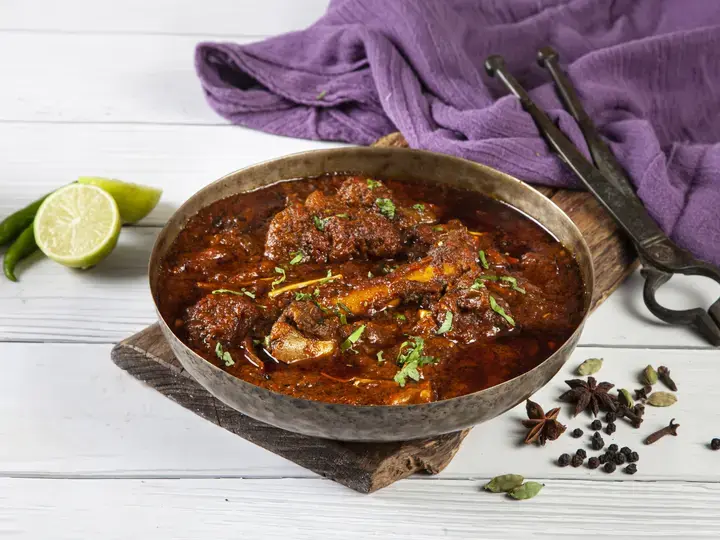 Buttery Mutton Handi