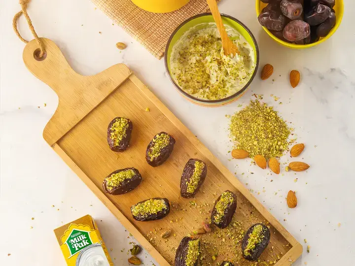 cream stuffed dates