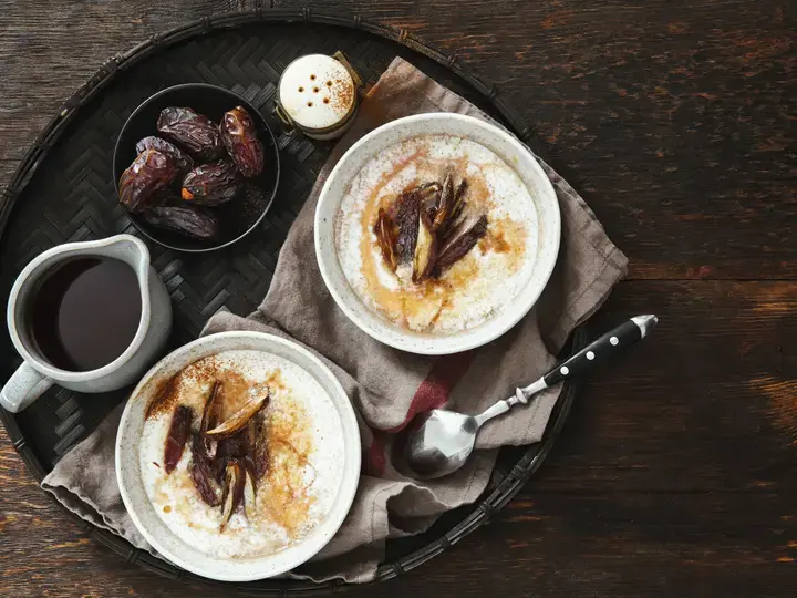 yogurt trifle with dates