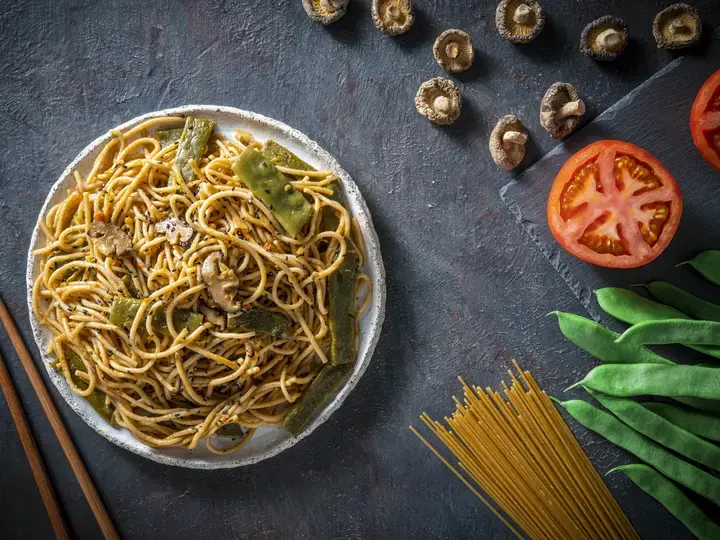 no oil noodles
