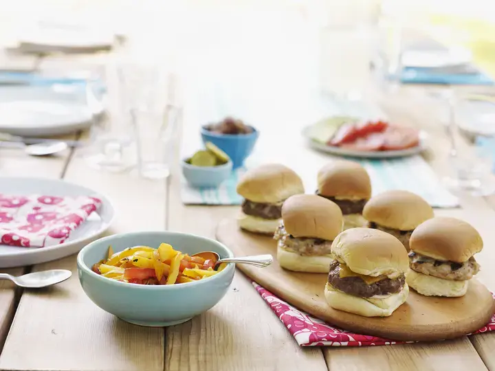BBQ Chicken Sliders