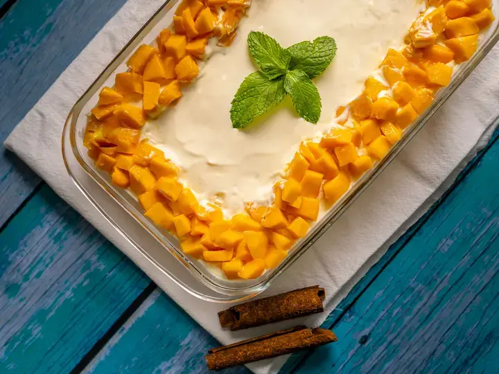 Fresh Peach Icebox Cake