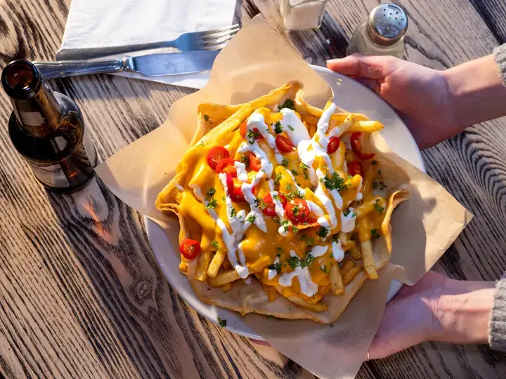Loaded Pizza Fries