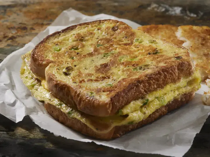 One-Pan Egg Sandwich