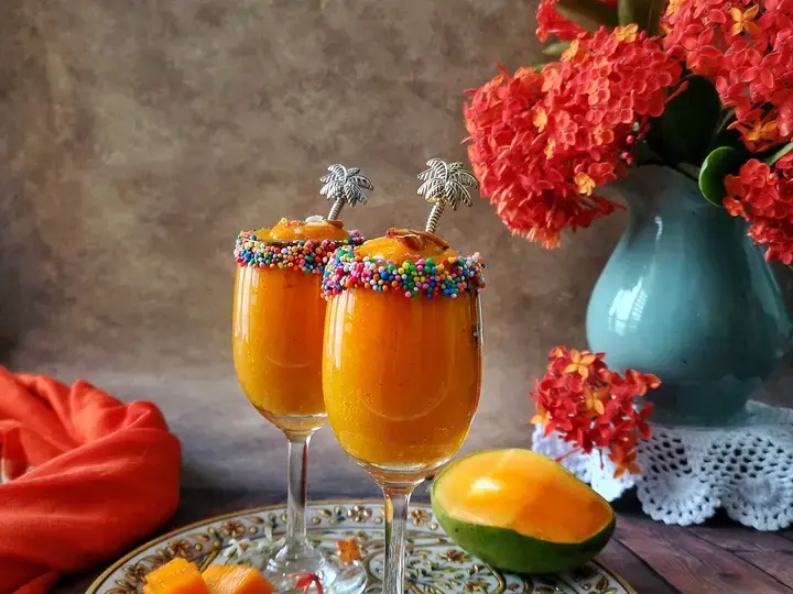 fizzy mango lassi