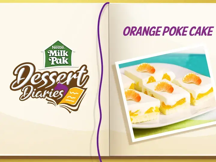 orange poke cake
