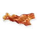 image of Pork bacon cooked
